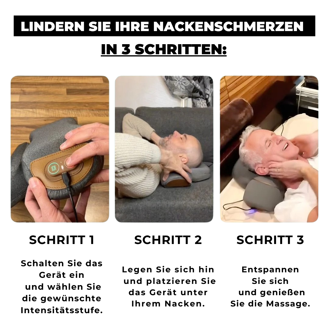 PrimePhysio™ | 3-in-1 Nackenmassagegerät